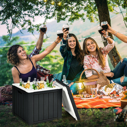 4-in-1 10 Gallon Storage Cooler for Picnic and Outdoor Activities