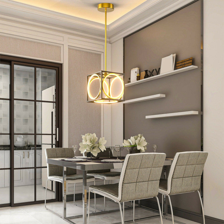Modern LED Pendant Light with 42 Inches Adjustable Suspender
