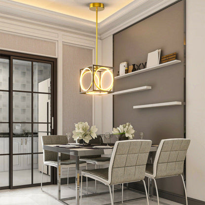 Modern LED Pendant Light with 42 Inches Adjustable Suspender