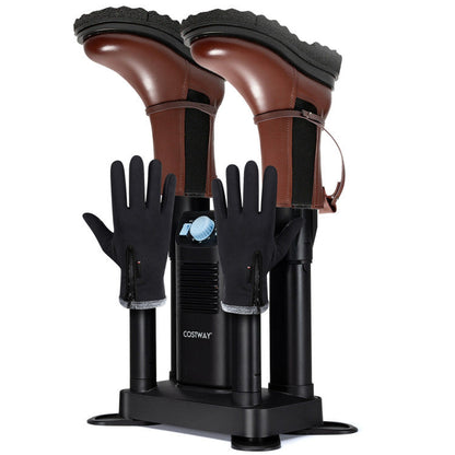 Electric Shoe Boot Dryer 4 Shoes with 180 Mins Timer Ozone Disinfection