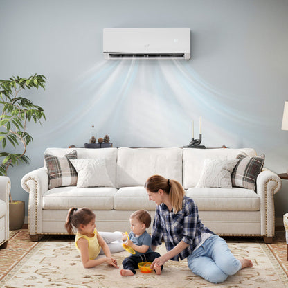 SEERXtreme Series ENERGY STAR Certified 12000 BTU 24 SEER2 208-230V Mini Split Heat Pump Heating at -13°F