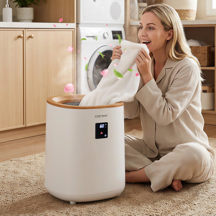 18 L Large Blanket Towel Warmer with LED Display for Bathroom