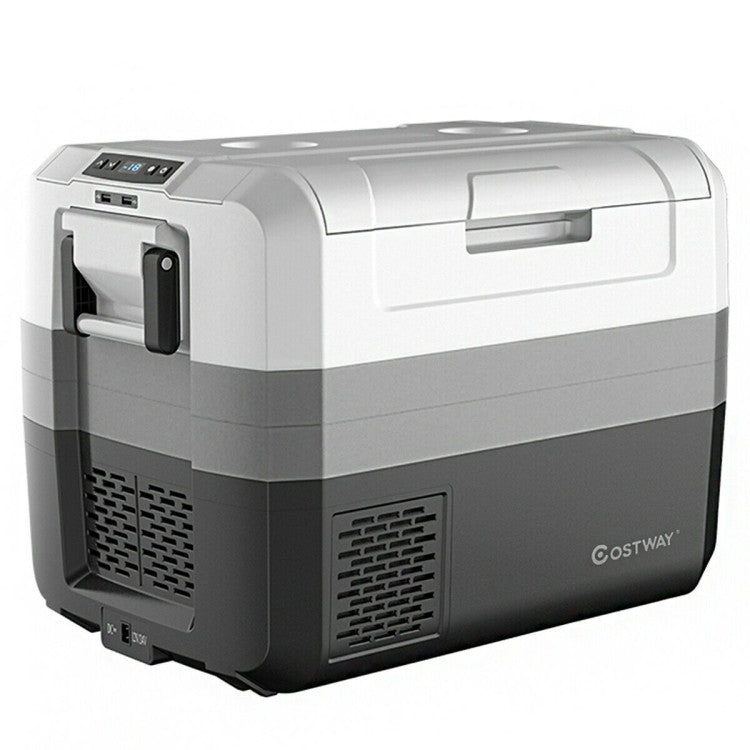 58/70 Quart Portable Electric Camping Car Cooler Car Refrigerator