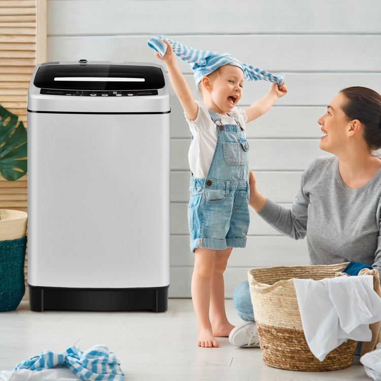 Full-Automatic Washing Machine 1.5 Cubic Feet 11 LBS Washer