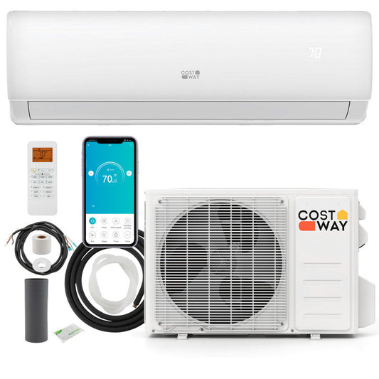 EchoCool Series 23000 BTU 208/230V Mini Split Air Conditioner and Heater Pump System