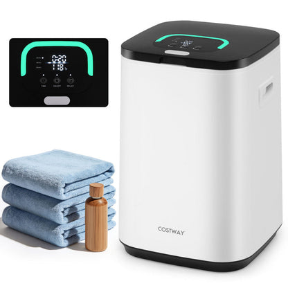 23L Large Hot Towel Heater with Rapid Heating and Adjustable Timer