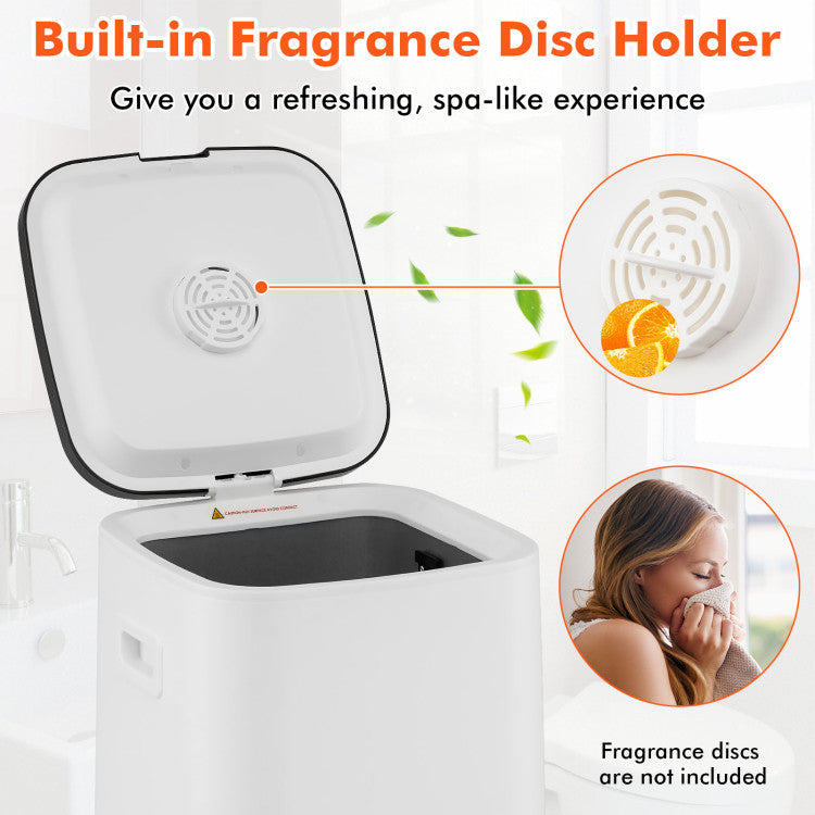 23L Large Hot Towel Heater with Rapid Heating and Adjustable Timer