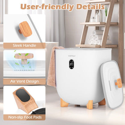 25L Towel Warmer Bucket with 2 Temperature Settings and Auto Shut Off