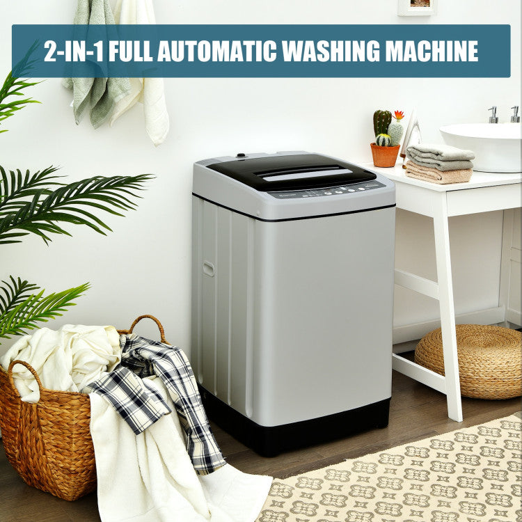 Full-Automatic Washing Machine 1.5 Cubic Feet 11 LBS Washer