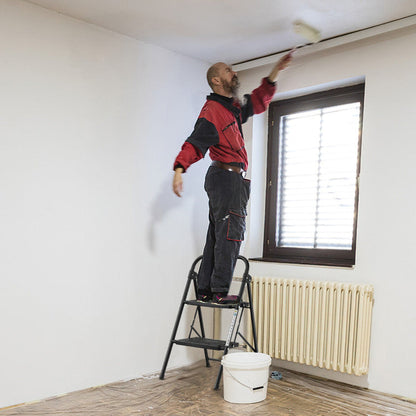2-Step/3-Step Ladder with Wide Anti-Slip Pedal