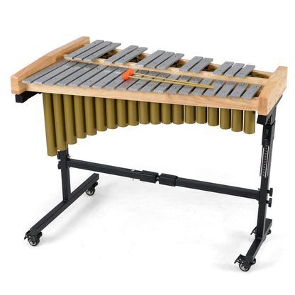 32 Note Marimba Aluminum Xylophone with Rubber Wood Base