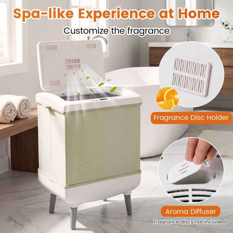 35L Large Towel Warmer with Heating and Drying Modes for Bathroom