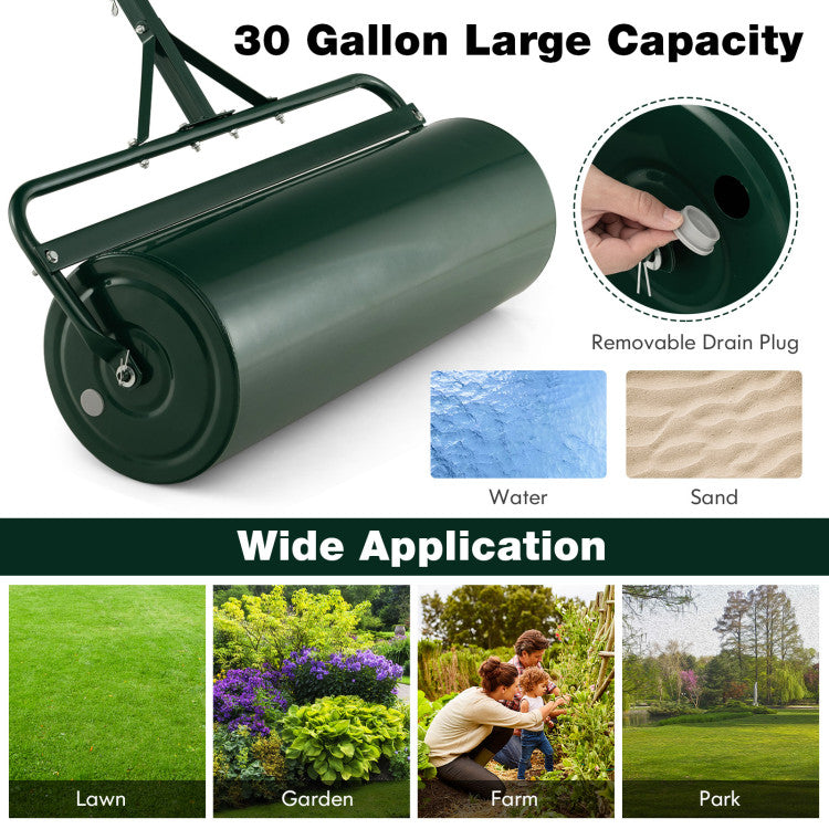 39 Inch Wide Push/Tow Lawn Roller