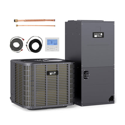 3 Ton 19 SEER2 High-Performance Heat Pump System (Operates down to 5°F)