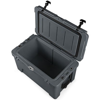 45 Quart Portable Hard Cooler Insulated Ice Chest Keeps Cool for up to 6 Days