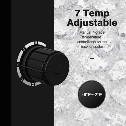 1.1 cu.ft. Compact Single Door Mini Upright Freezer