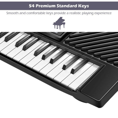 54 Keys Kids Electronic Music Piano