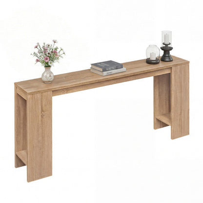 71 Inches Long Console Table with Storage for Hallway