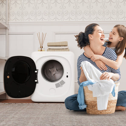 Portable Clothes Dryer Compact Drying Machine 800W Electric Laundry Dryer