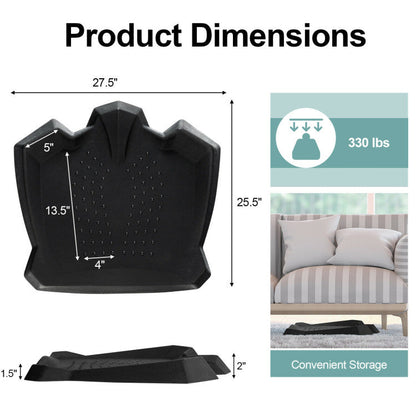 Portable Anti-Fatigue Standing Mat with Massage Points and Diverse Terrain