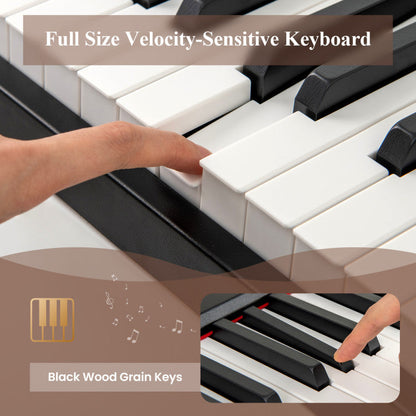 88 Keys Velocity-Sensitive Piano Keyboard with French DREAM Audio Source