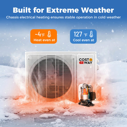 Blast Pro Series 24000 BTU 20 SEER2 208-230V Wifi Enabled Mini Split Air Conditioner and Heater