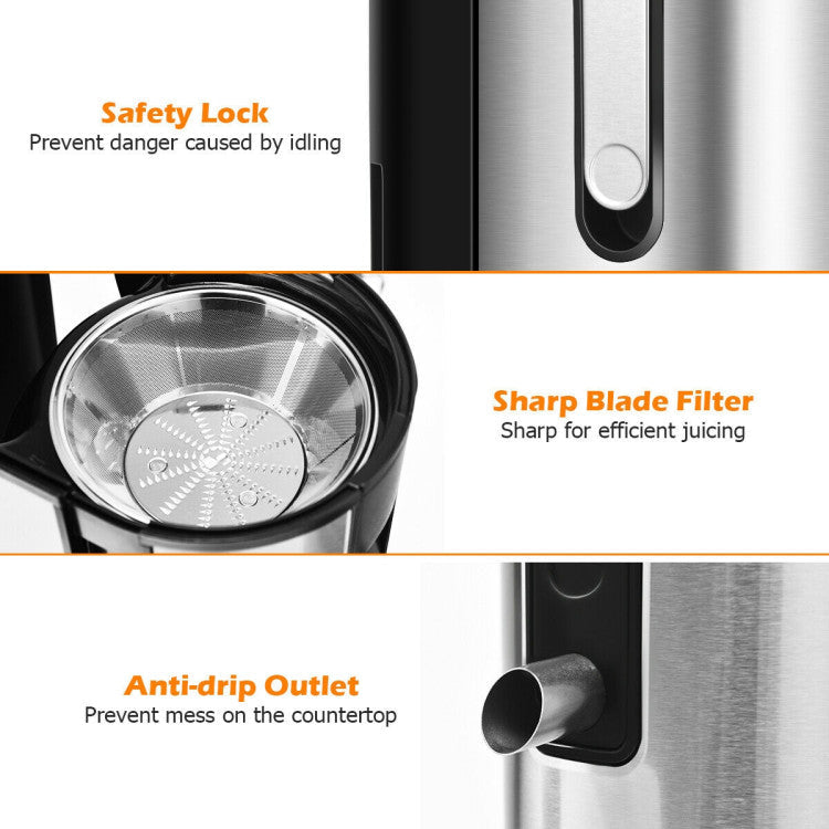 Centrifugal Juicer Machine Juicer Extractor Dual Speed