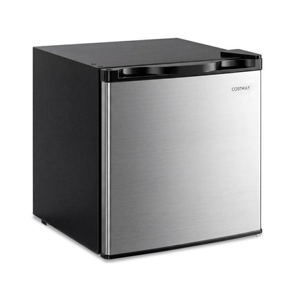 Compact Mini Fridge with 7-Level Adjustable Thermostat