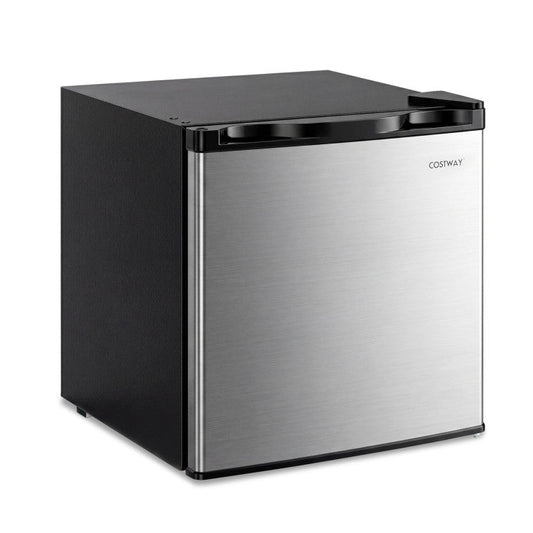 Compact Mini Fridge with 7-Level Adjustable Thermostat