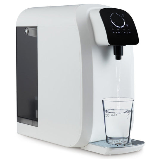 Countertop Reverse Osmosis Water Filter, 5-Stage RO + PPC Water Filtration System with UV Light