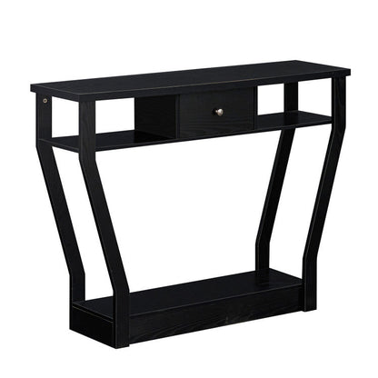 Console Hall Table with Storage Drawer and Shelf