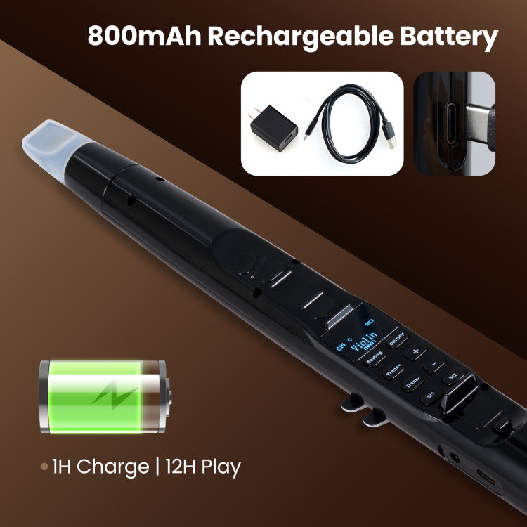 Electronic Wind Instrument Synthesizer Rechargeable Digital Saxophone