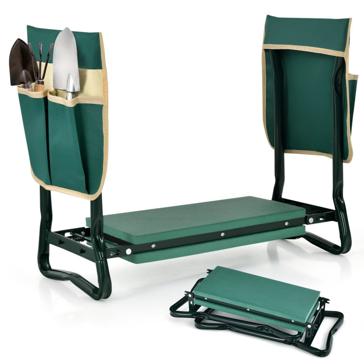 Folding Garden Kneeler and Seat Bench