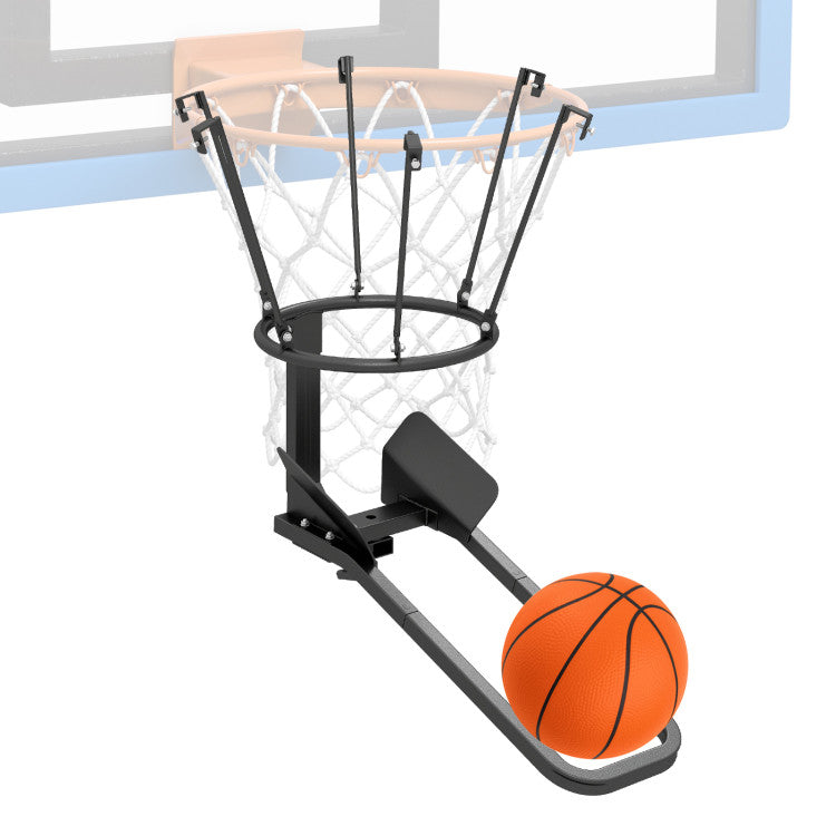 Heavy-Duty Basketball Return Attachment with 6 Sturdy Hooks