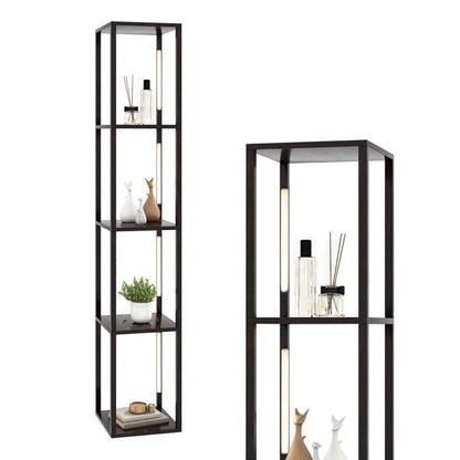 64 Inch Floor Lamp with 3-Level Dimmable LED Bulbs and Rotatable LED Poles