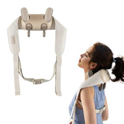 Neck Shoulder Massager with 2 Heat Levels for Pain Relief