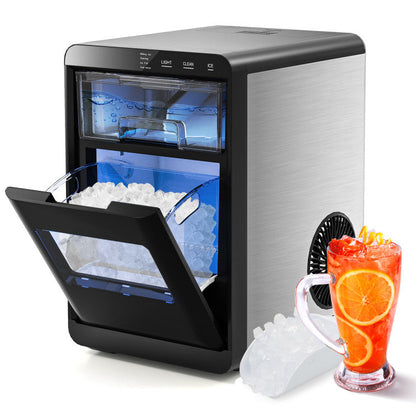 CNN best tested-Nugget Ice Maker Countertop with Soft Chewable Pellet