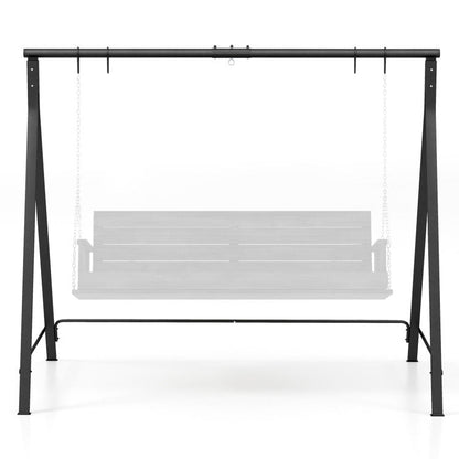Patio Metal Swing Stand with A-Shaped Structure