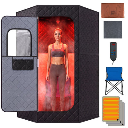 Portable Far Infrared Sauna Box for Home Full Body Sauna Tent