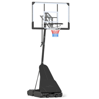 Portable Outdoor Basketball Hoop 8-10 FT Height Adjustable Basketball Goal System
