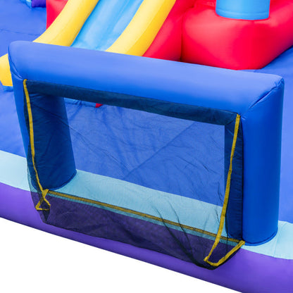 Rocket Theme Inflatable Water Slide Park