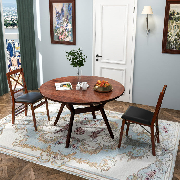 Folding Dining Chairs Set of 2 with 400lbs Capacity