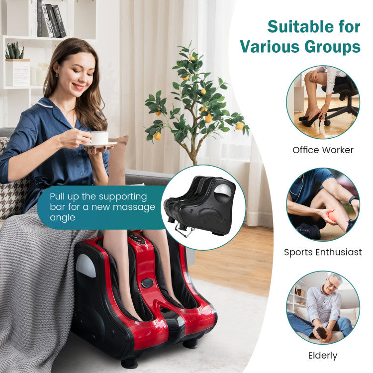 Foot and Calf Massager Shiatsu Foot Massager Machine with Tilt Base