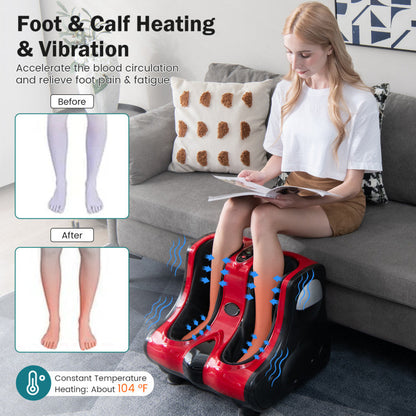 Foot and Calf Massager Shiatsu Foot Massager Machine with Tilt Base
