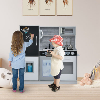 Toddler Pretend Play Kitchen for Boys and Girls 3-6 Years Old