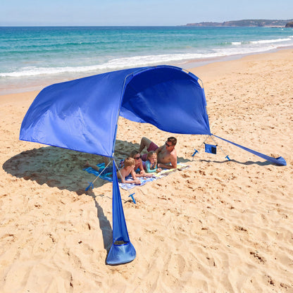 Wind Powered Beach Tent Portable Sun Shelter Canopy for Picnic