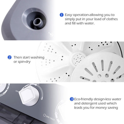 Portable Washing Machine for Dorms and Apartment