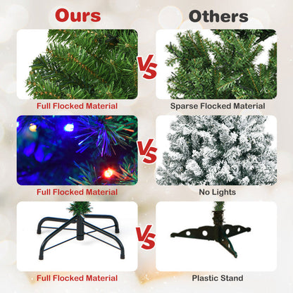 4/5/6/7/8/9 Feet Artificial Premium Hinged Christmas Tree