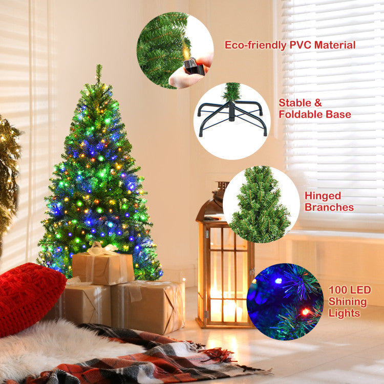 4/5/6/7/8/9 Feet Artificial Premium Hinged Christmas Tree