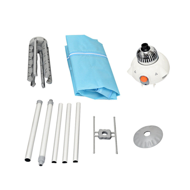 Portable Ventless Laundry Clothes Dryer Folding Drying Machine Heater